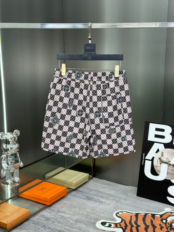 Muške plažne šorceve s digitalnim printom, brzo se suše, podstava, mikroelastični poliester