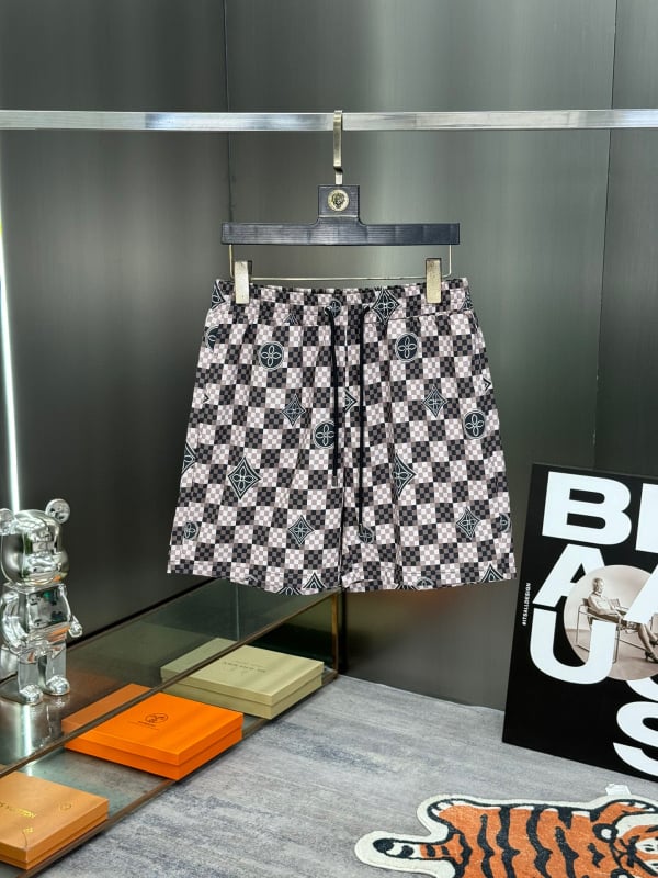 Muške plažne šorceve s digitalnim printom, brzo se suše, podstava, mikroelastični poliester