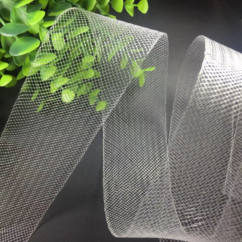 Elastična mreža s ribljom kostom — poliester vlakno, Hengyi, za odjeću i dodatke