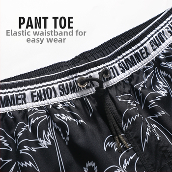 Gailang muške plažne šorceve, casual stil, poliester materijal, 100% poliester, proljeće 2025