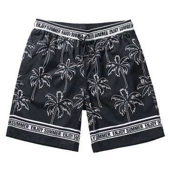 Gailang muške plažne šorceve, casual stil, poliester materijal, 100% poliester, proljeće 2025