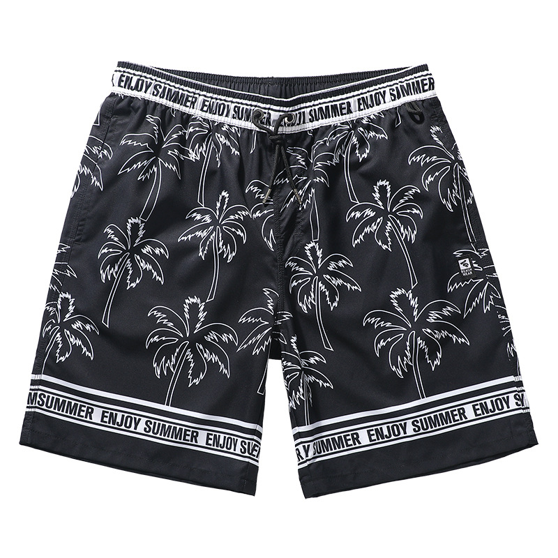 Gailang muške plažne šorceve, casual stil, poliester materijal, 100% poliester, proljeće 2025