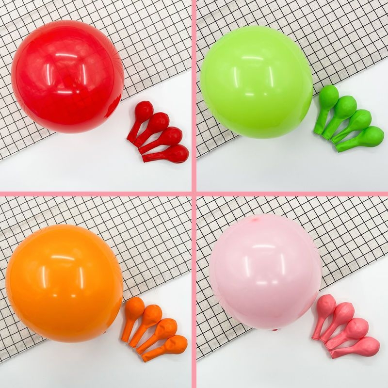 Lateks baloni, mat završna obrada, okrugli oblik — Brand Jinyao; Materijal: lateks; Vrsta balona: lateks balon