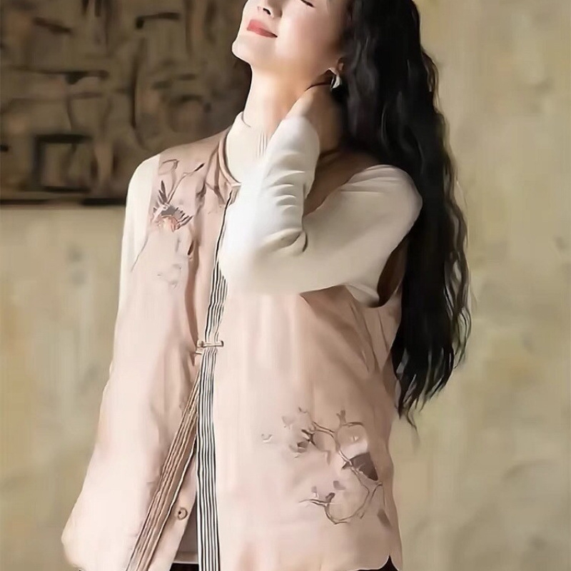 Li Mengfang vesta — Elegantni gradski stil, Zima 2024, sadržaj glavnog materijala <30%