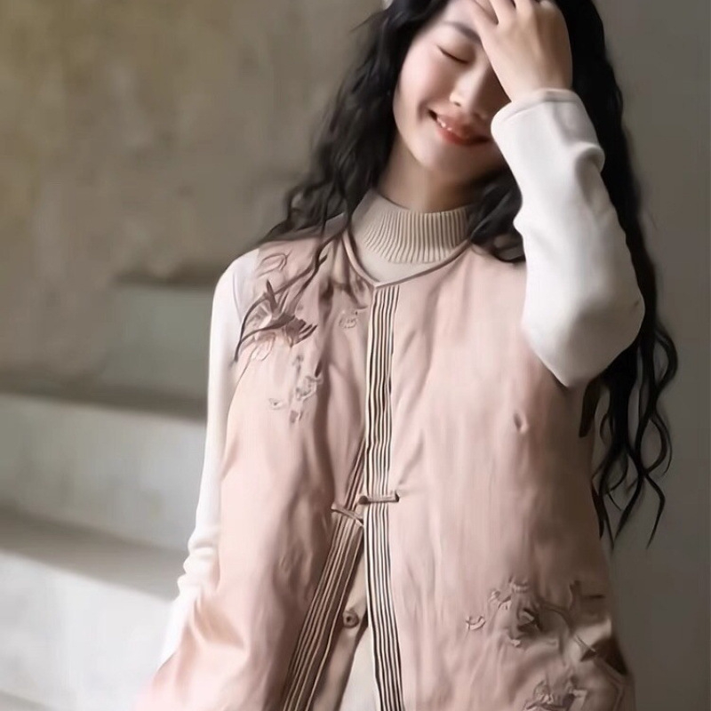 Li Mengfang vesta — Elegantni gradski stil, Zima 2024, sadržaj glavnog materijala <30%