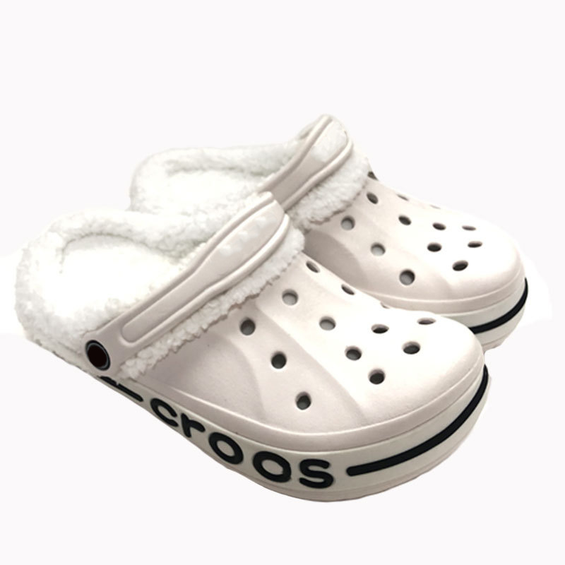 Unisex sandale s EVA gornjim dijelom i đonom, peta 2–3 cm, ulošak od umjetne dlake, vodootporne