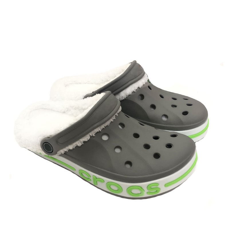 Unisex sandale s EVA gornjim dijelom i đonom, peta 2–3 cm, ulošak od umjetne dlake, vodootporne