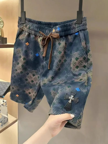 Use moxa Muške kratke hlače, labavi kroj, poliester 100%, mikroelastični, proljeće 2025