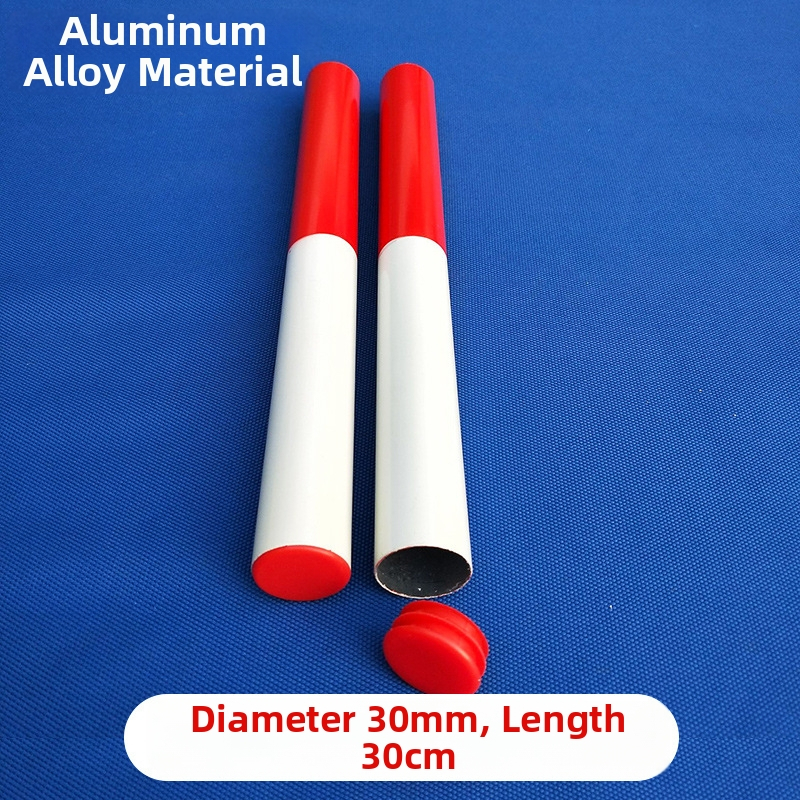 Fengyi stafetová palica pre atletiku | Materiál: hliníková zliatina, drevo a PVC | Vhodná pre štafety, Spracovanie a prispôsobenie k dispozícii