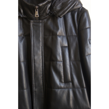 Muška kožna jakna u britskom stilu od prave ovčje kože, zatvarač na zip, srednja duljina