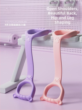 Figure-8 TPE napinjač za pokretljivost ramena i tonus leđa – kućna fitness traka za žene