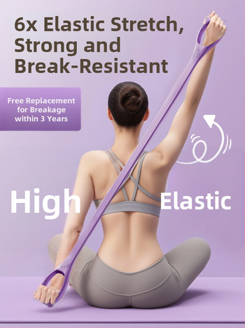 Figure-8 TPE napinjač za pokretljivost ramena i tonus leđa – kućna fitness traka za žene