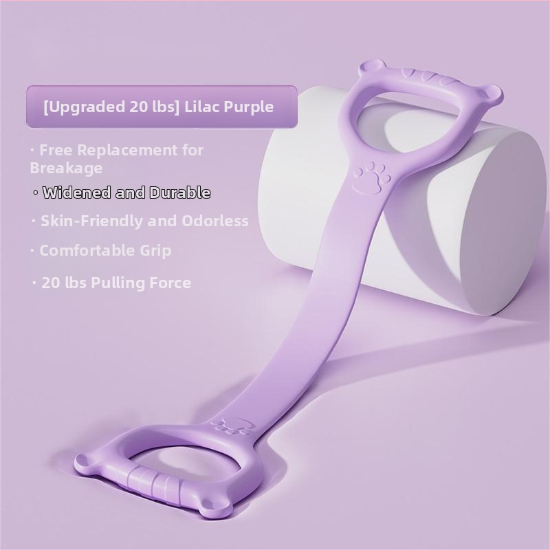 Figure-8 TPE napinjač za pokretljivost ramena i tonus leđa – kućna fitness traka za žene