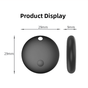 Локатор за предмети F03c | Батерия 210 mAh • Безжично проследяване до 50 m • Размери 29×29×9 mm • Тегло 7,2 g