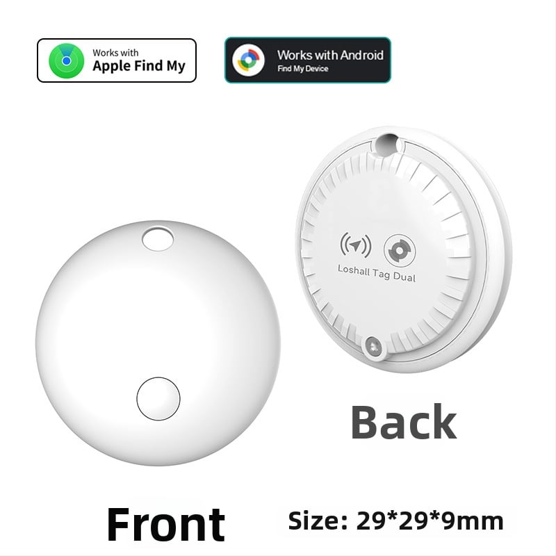 Локатор за предмети F03c | Батерия 210 mAh • Безжично проследяване до 50 m • Размери 29×29×9 mm • Тегло 7,2 g