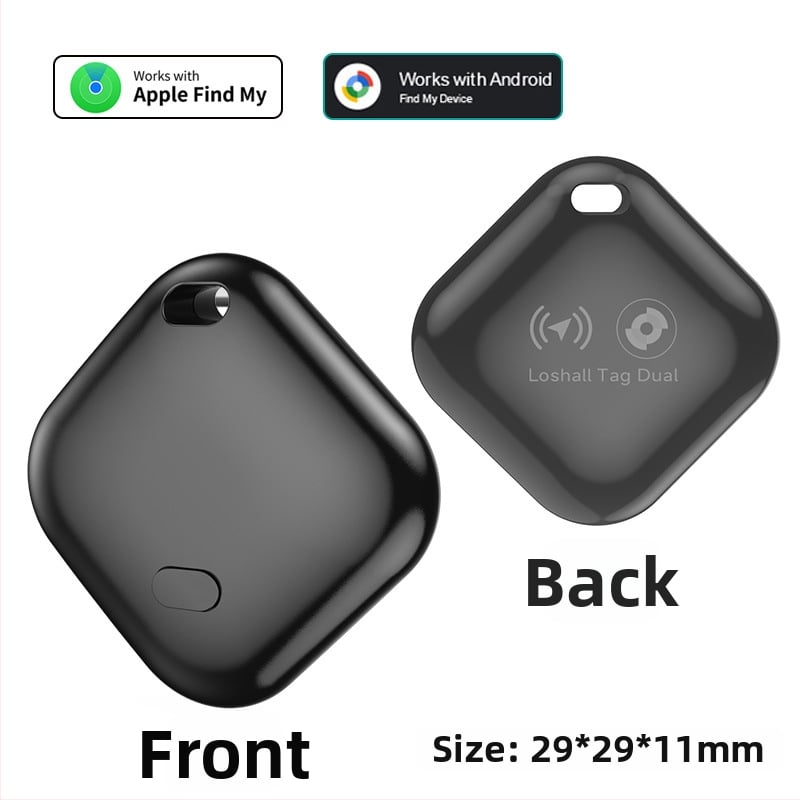 Локатор за предмети F03c | Батерия 210 mAh • Безжично проследяване до 50 m • Размери 29×29×9 mm • Тегло 7,2 g