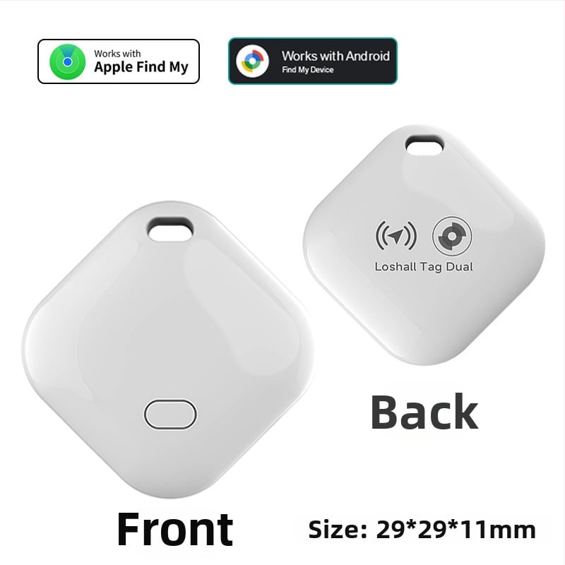 Локатор за предмети F03c | Батерия 210 mAh • Безжично проследяване до 50 m • Размери 29×29×9 mm • Тегло 7,2 g