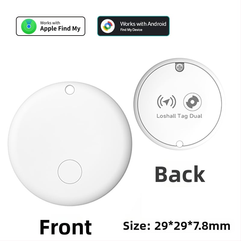 Локатор за предмети F03c | Батерия 210 mAh • Безжично проследяване до 50 m • Размери 29×29×9 mm • Тегло 7,2 g