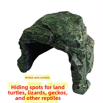 Platforma za sunčanje gmizavaca od smole – imitacija kamena, skriveni dekor, 1 kg