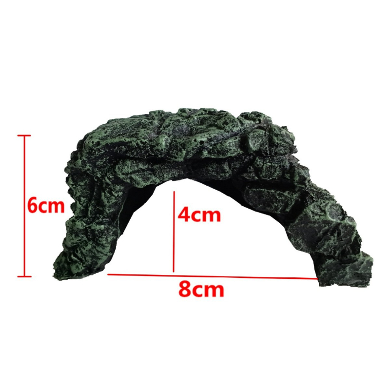 Platforma za sunčanje gmizavaca od smole – imitacija kamena, skriveni dekor, 1 kg