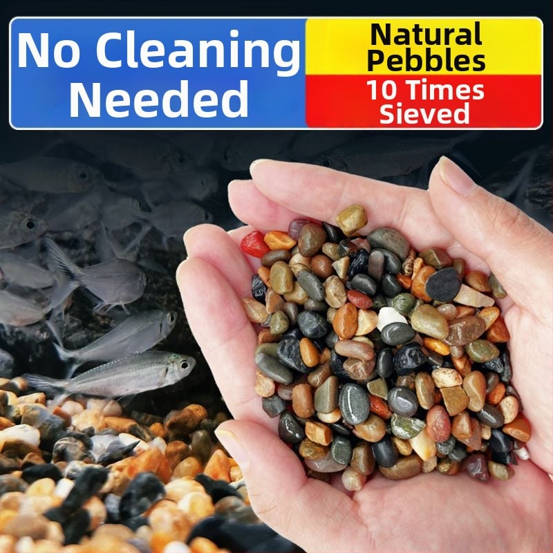 Podloga za akvarij – krajobrazno kamenje, mješavina kamenja za dno i dekoraciju pijeska