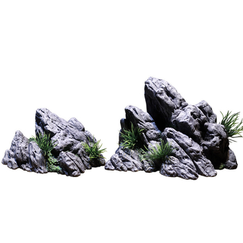 Akvariumska dekoracija od smole – rockery za akvarij, set za uređenje, brend Scenery