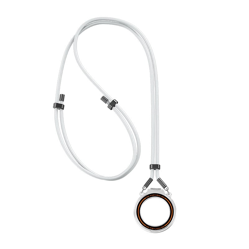 Lanyard pentru telefon cu suport magnetic, curea cross-body reglabilă dublu, anti-furt și anti-cădere, suport metalic pentru inel — Yang Feng