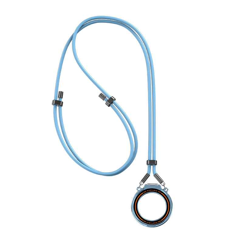 Lanyard pentru telefon cu suport magnetic, curea cross-body reglabilă dublu, anti-furt și anti-cădere, suport metalic pentru inel — Yang Feng