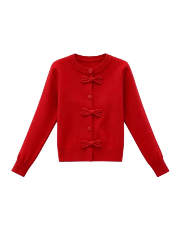 Zimski pleteni džemper s patchworkom, okrugli izrez, dugi rukavi, standardna duljina