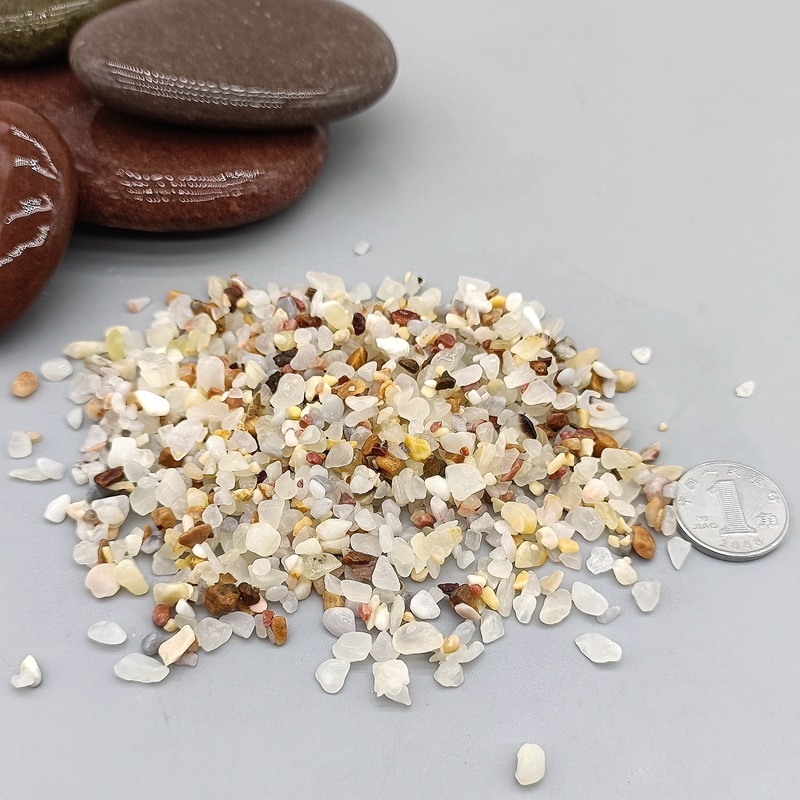 Podloga pijesan za akvarij – Pijesak od Perl Jadea, Prirodni Jade, Rain Flower kamen, Rainforest pijesan; Značka: Drugo; Uvoz: Ne