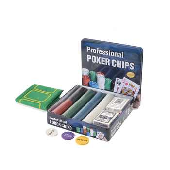 Xiya set poker žetona – plastični žetoni 24×12×10 mm, 8 kutija, za šah i igre s kartama