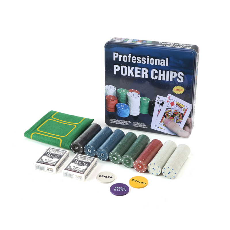 Xiya set poker žetona – plastični žetoni 24×12×10 mm, 8 kutija, za šah i igre s kartama