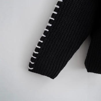 Ženski bezrukavni pulover s okruglim izrezom, šivanje u blokovima boja, poliester, slim fit, gradski stil