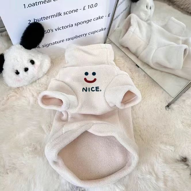 Derong hoodie za kućne ljubimce — debeli topli materijal, za male i srednje pse i mačke, ležerni stil