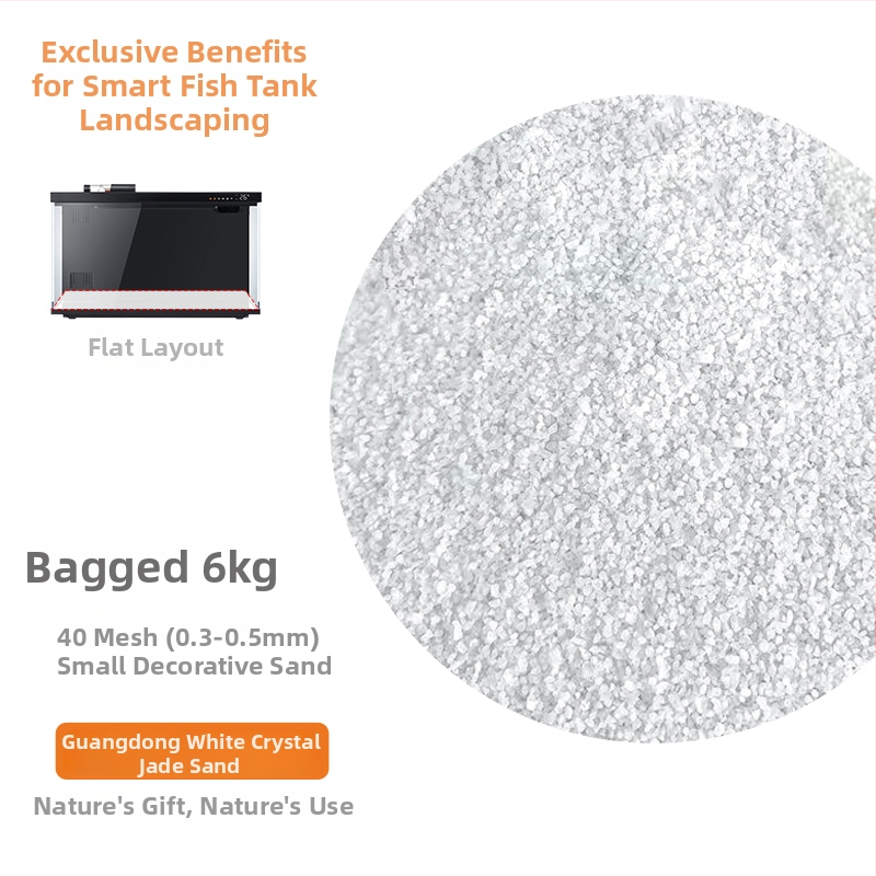 Desktopni akvarij s krajobraznim dizajnom — snježni planinski kraj, integrirani potok, prirodni materijali