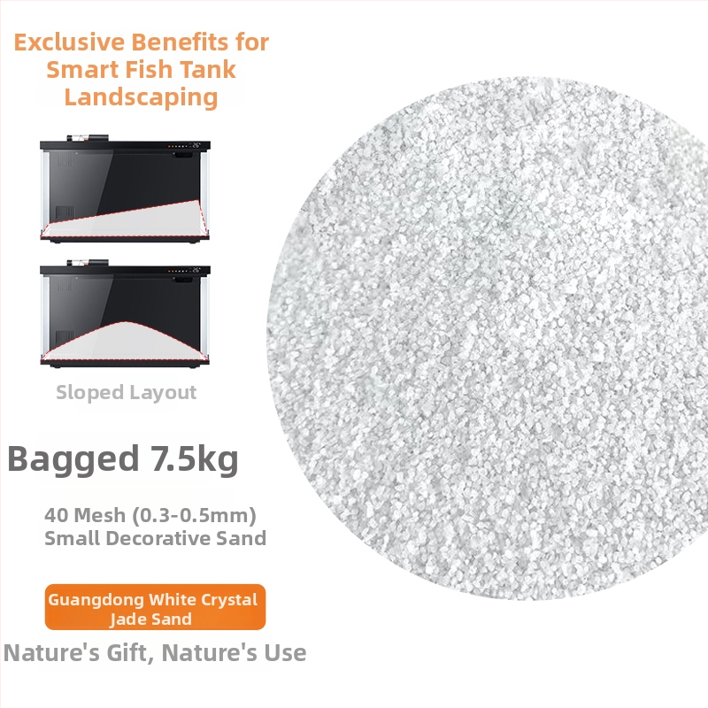 Desktopni akvarij s krajobraznim dizajnom — snježni planinski kraj, integrirani potok, prirodni materijali