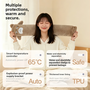 Επαναφορτιζόμενη φιάλη ζεστού νερού για χειμωνιάτικη ζέστη – 220V, 420W, μοντέλο Njrsjcrrsd, θερμοστάτης εθνικού προτύπου