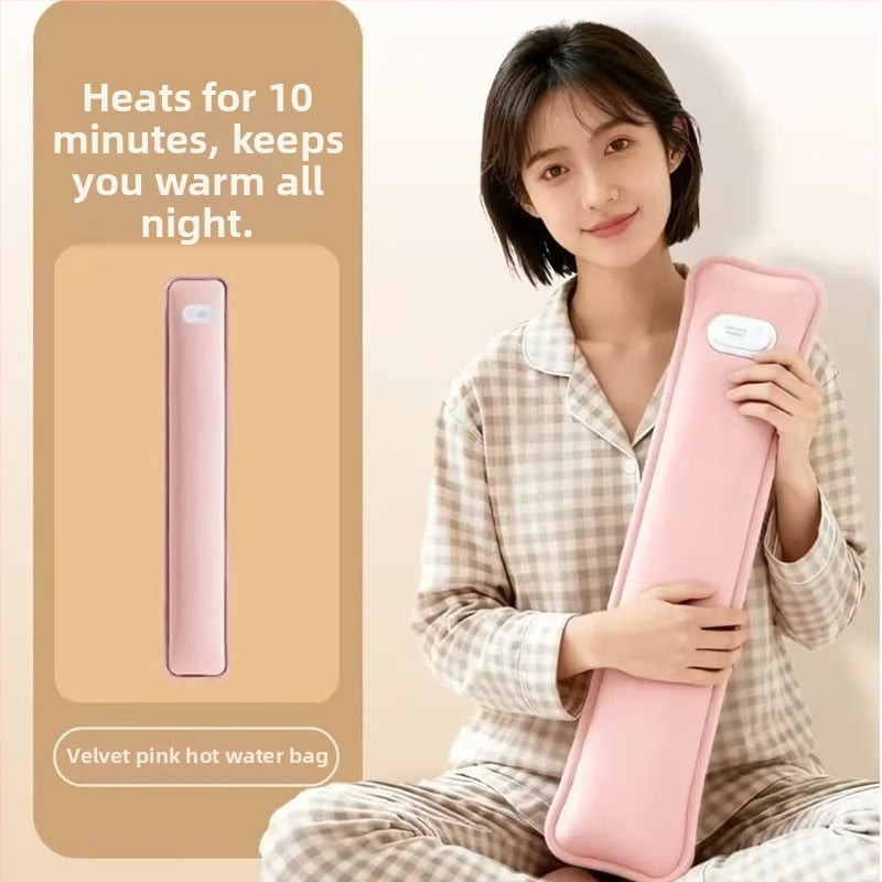 Επαναφορτιζόμενη φιάλη ζεστού νερού για χειμωνιάτικη ζέστη – 220V, 420W, μοντέλο Njrsjcrrsd, θερμοστάτης εθνικού προτύπου