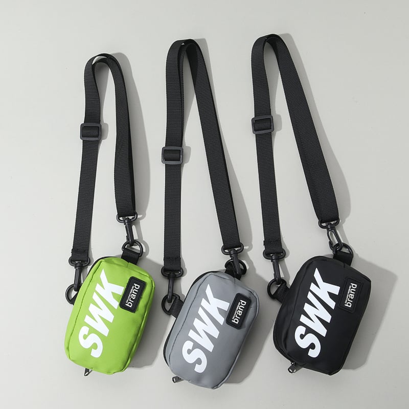 Sportska torbica s džepom za pohranu, poliester, unisex, za outdoor sportove, jednobojna
