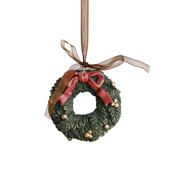 Висулка от смола за коледна украса в модерен минималистичен стил