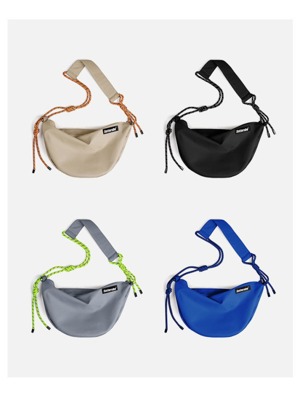 Unisex sportska crossbody torbica – vodootporna, lagana, s velikim kapacitetom; materijal: kožni film-kompozit; podstava: poliester