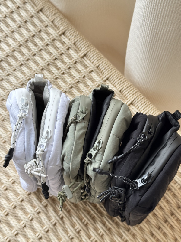 Sportska torba preko ramena za bocu vode, Nylon, ultralagana, prozračna, vodootporna, proširiva kapacitet, unisex