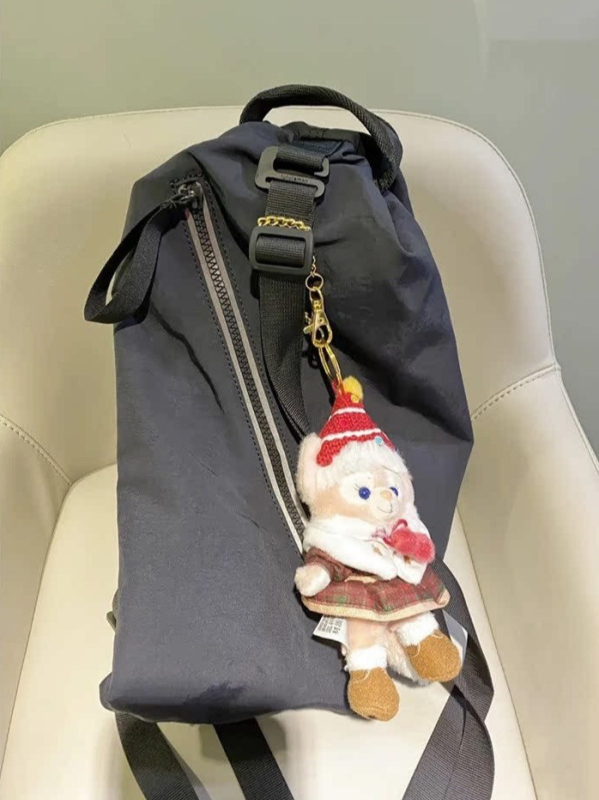 LuLu višenamjenski sportski ruksak sa SBS zatvaračem, vodootporan, podesiva naramenica za crossbody nošenje, prozračan, ultralak, odjeljak za suhu/mokru odjeću