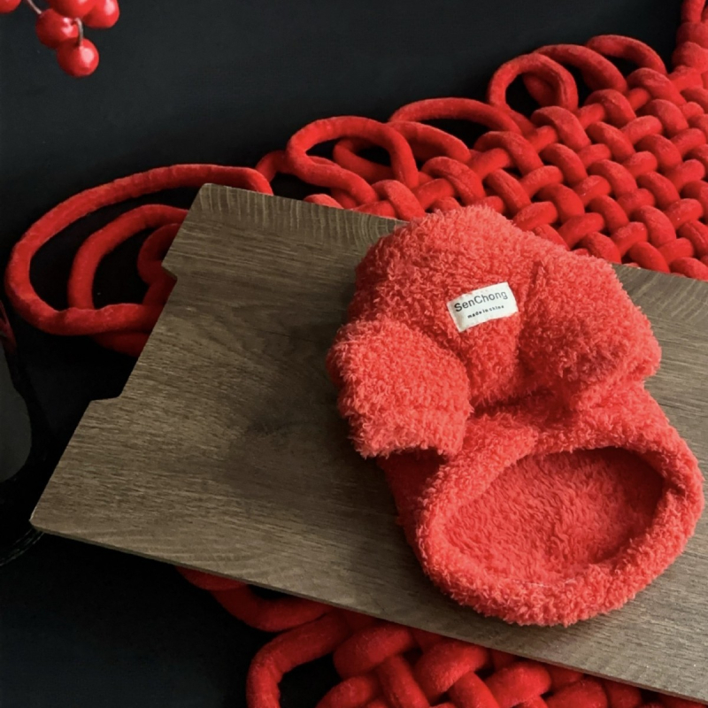 Odjeća za kućne ljubimce za pse i mačke - zimska plišasta, unisex