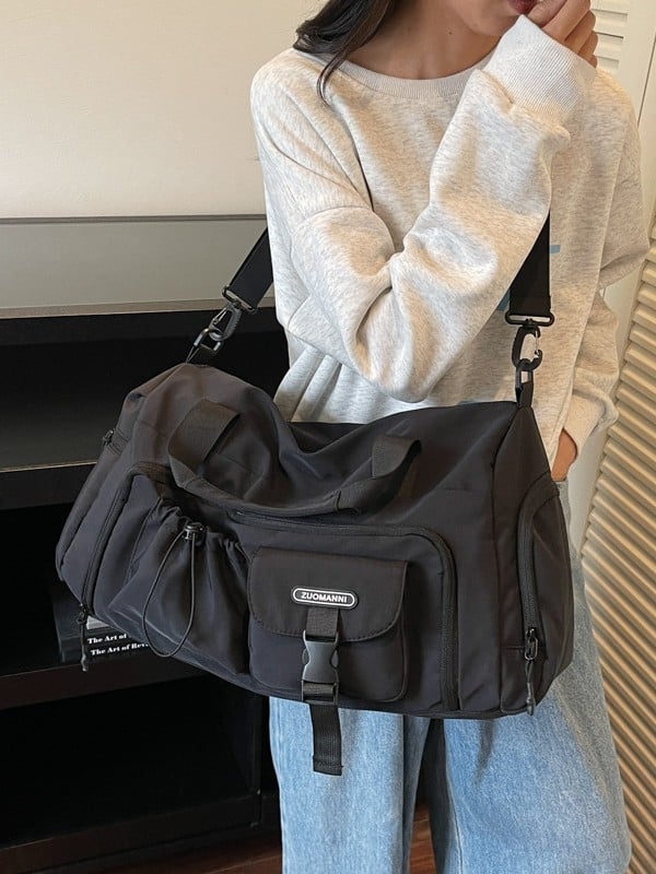 Unisex putna torba, 20–35L, tkanina, sklopiva, za slobodno vrijeme putovanja
