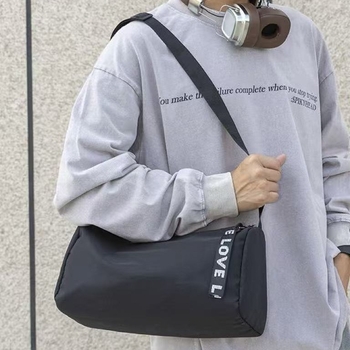 Geantă crossbody pentru yoga și călătorii – țesătură compozită, rezistentă la uzură, căptușeală din poliester, pentru sporturi în aer liber, model uniform