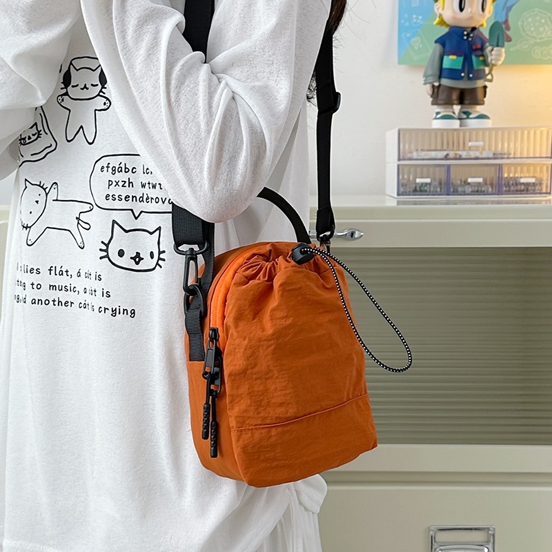 Nylon sportska torba za bocu vode, lagana crossbody torba za vanjske aktivnosti, džep za telefon, izolacija