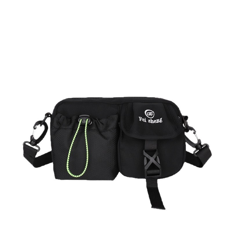 Nylon sportska torba za rame, lagana, vodootporna, unisex, gradski minimalistički stil, jesen 2025