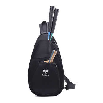 Geantă de umăr unisex pentru sporturi în aer liber, pentru pickleball și badminton, nailon, impermeabilă, rezistentă la uzură, extensibilă