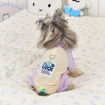 Haină pentru animale de companie patru-picioare, fleece Derong, fără cusături, termică, stil lejer, origine Guangdong